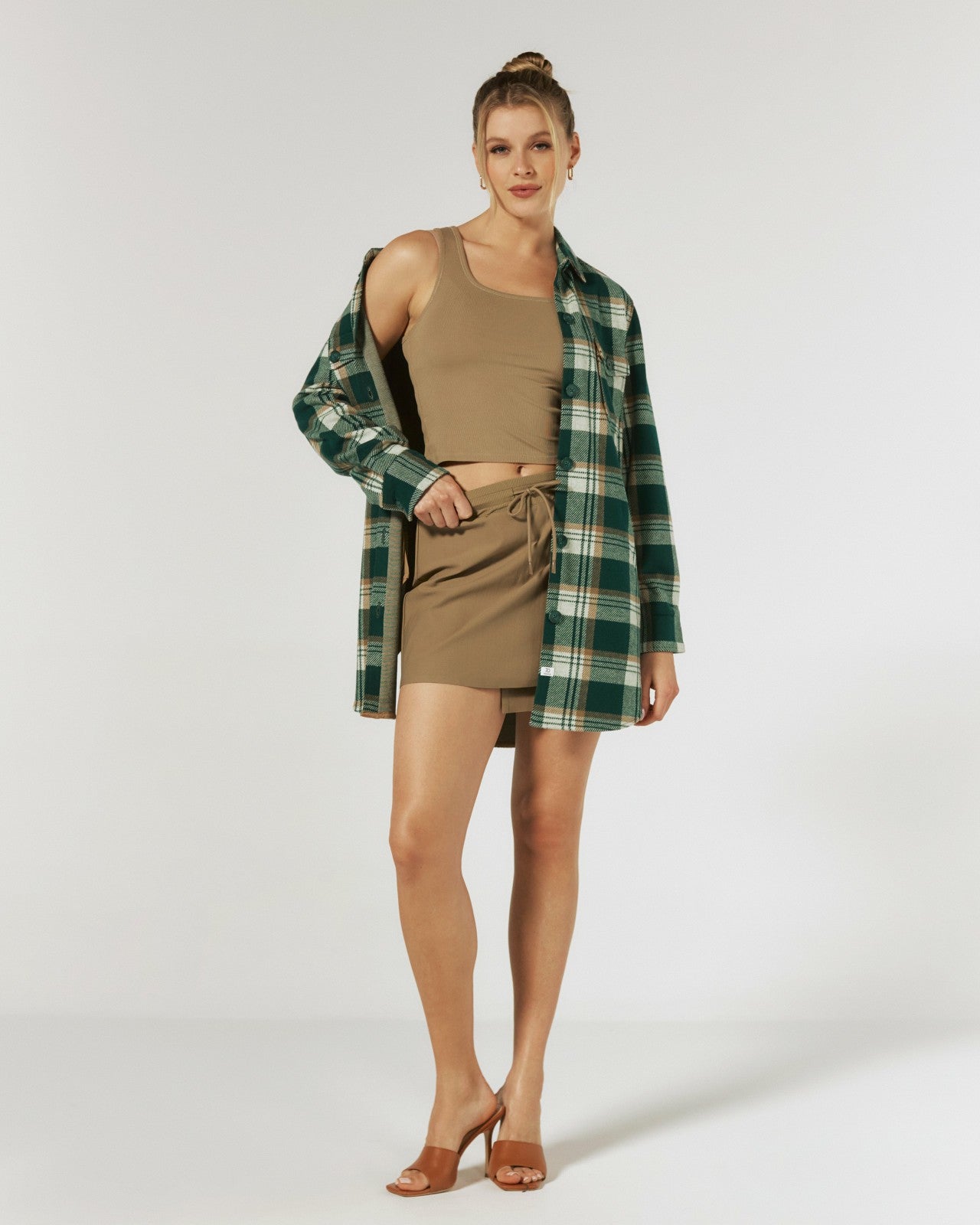 7Diamonds Generation™ Plaid Shacket