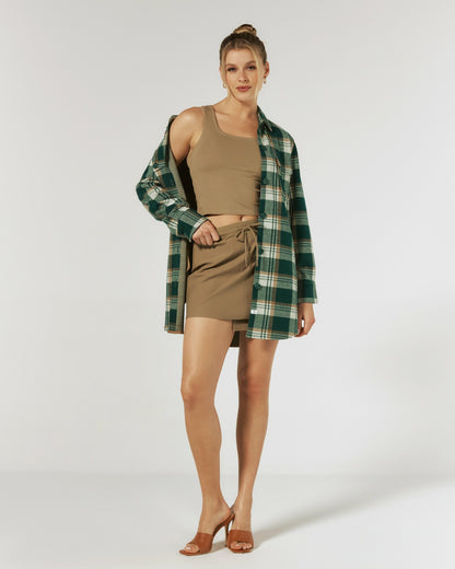 7Diamonds Generation™ Plaid Shacket