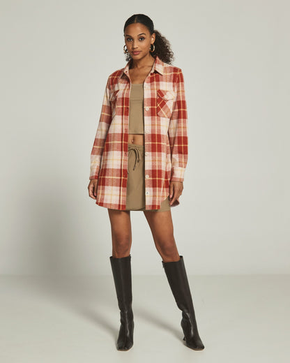 7Diamonds Generation™ Plaid Shacket