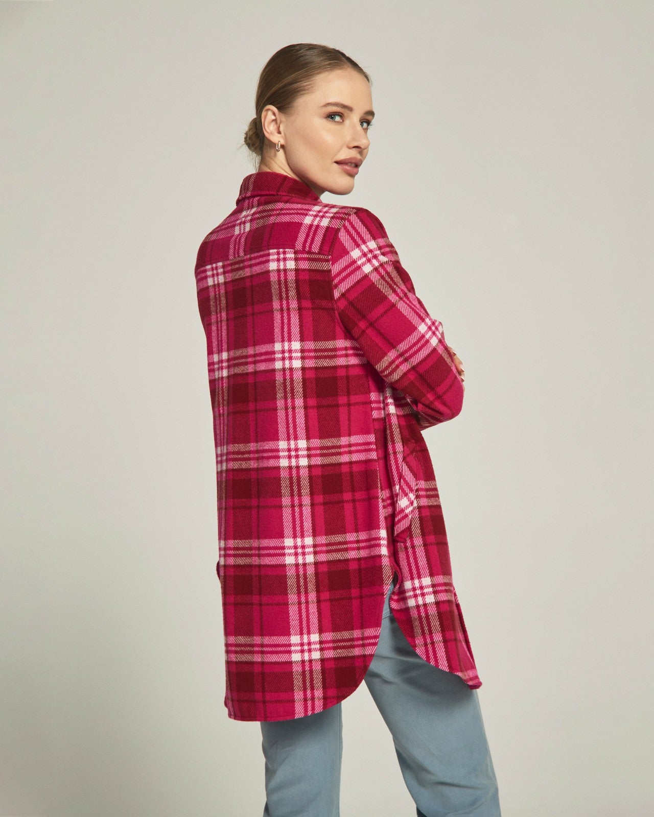 7Diamonds Generation™ Plaid Shacket