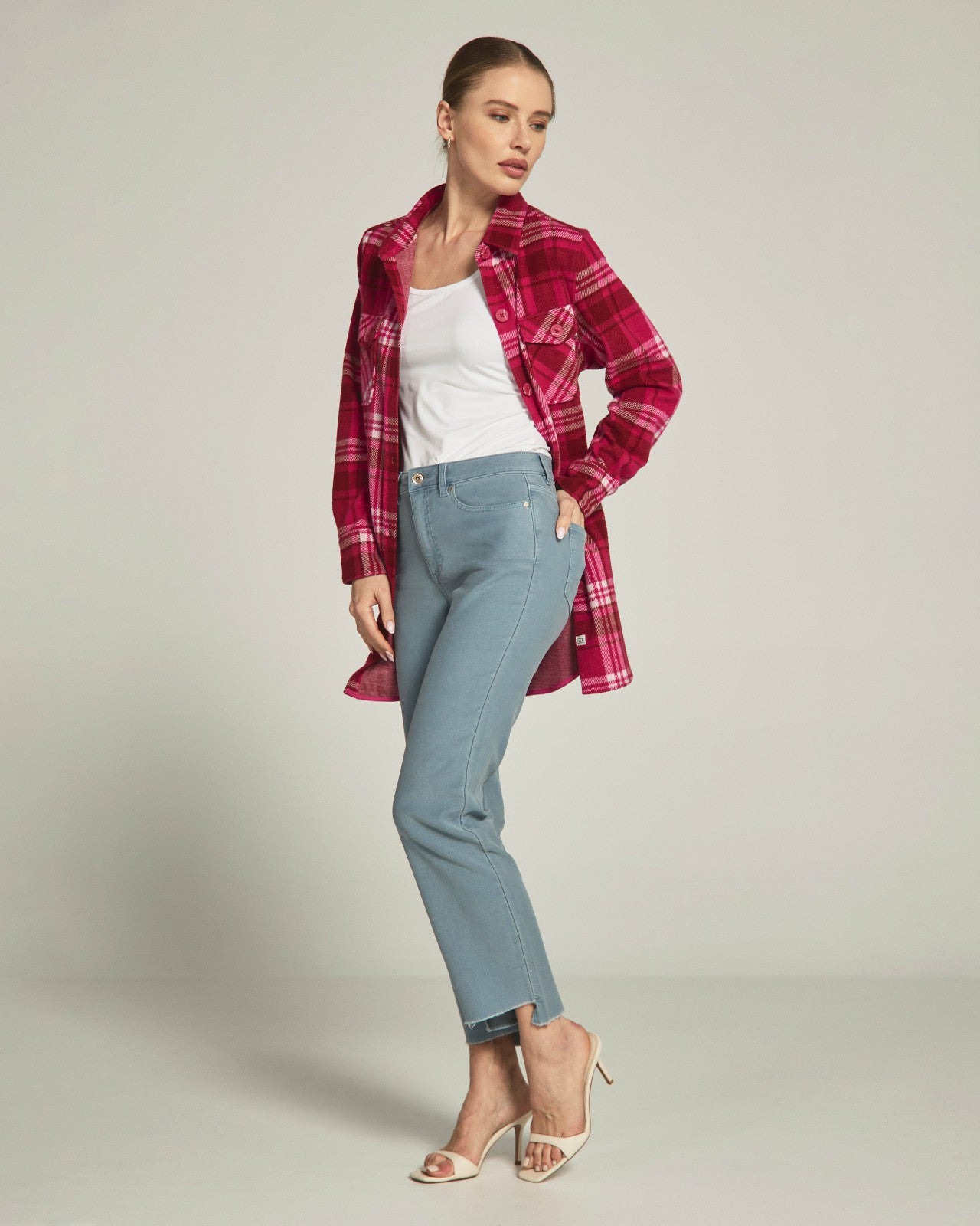 7Diamonds Generation™ Plaid Shacket