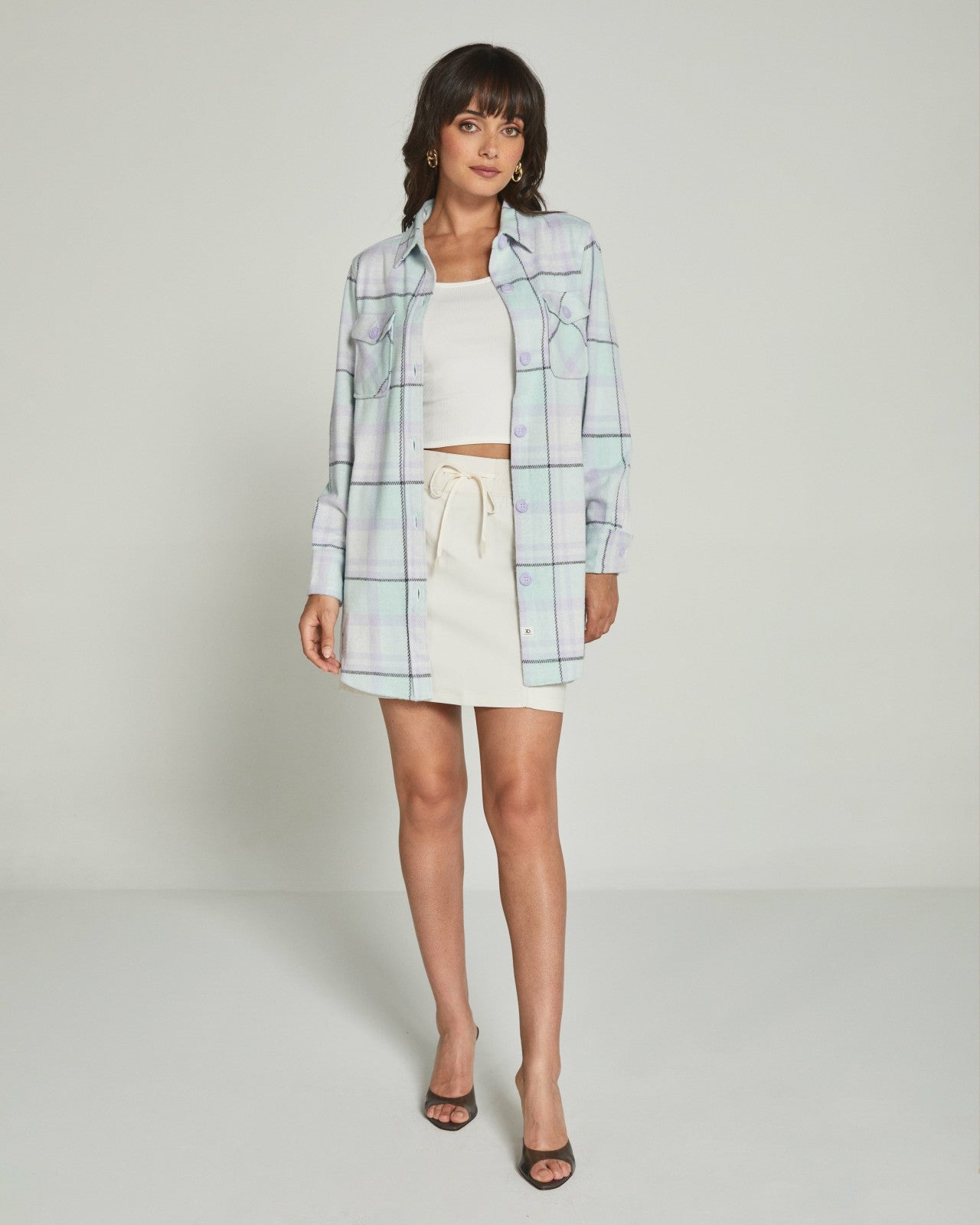 7Diamonds Generation™ Plaid Shacket