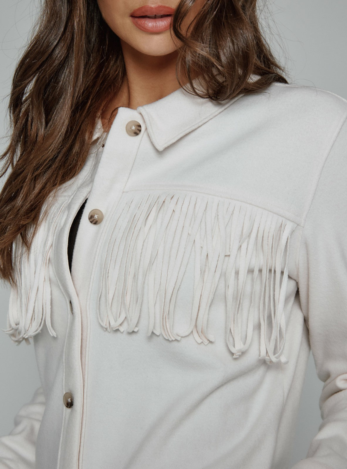 7Diamonds Generation™ Fringe Shacket