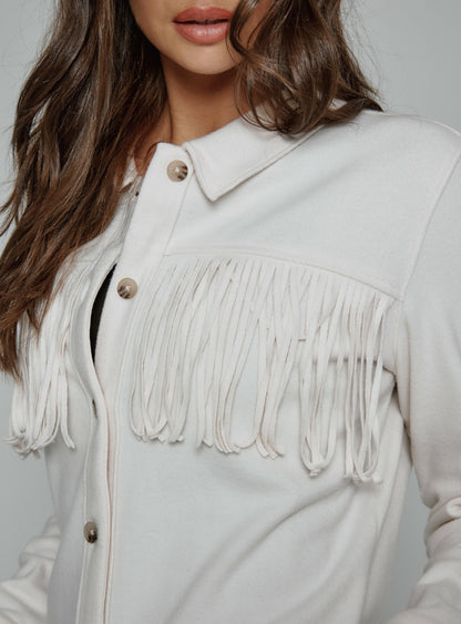 7Diamonds Generation™ Fringe Shacket