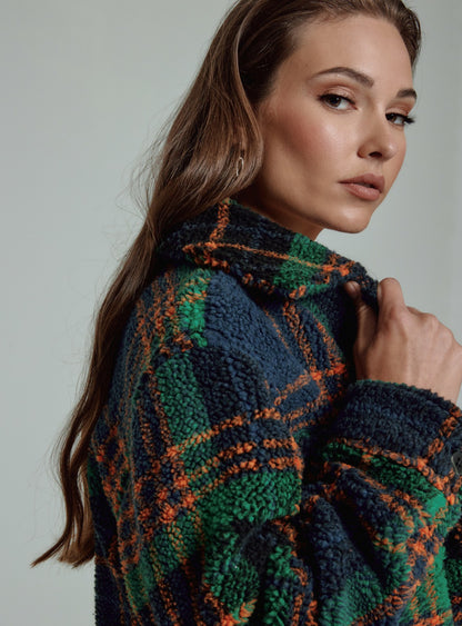 7Diamonds Snoh Plaid Shacket