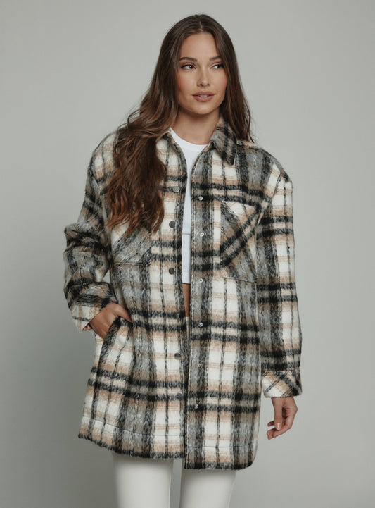7Diamonds Sevyn Longline Shacket