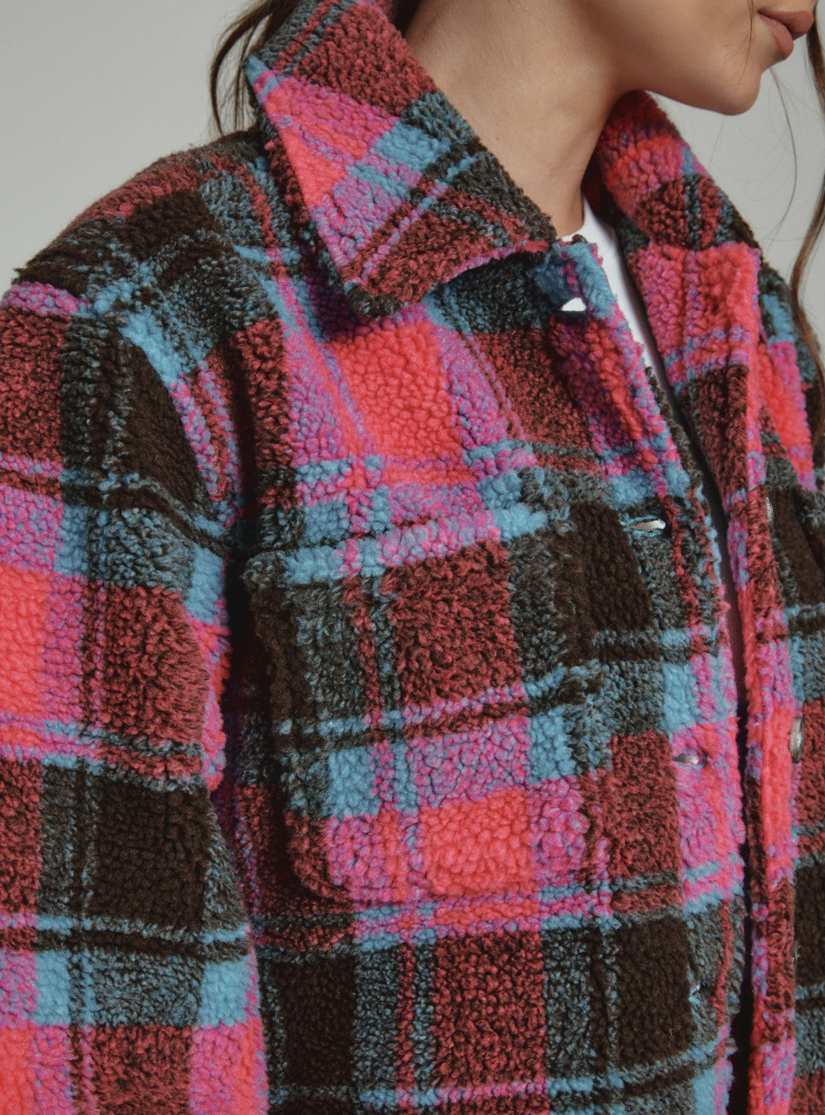 7Diamonds Bailey Plaid Shacket