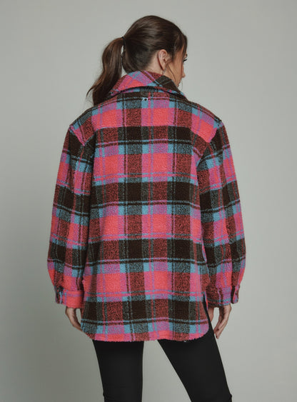 7Diamonds Bailey Plaid Shacket