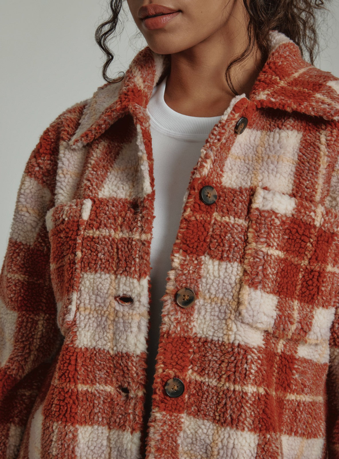 7Diamonds Jordyn Plaid Shacket