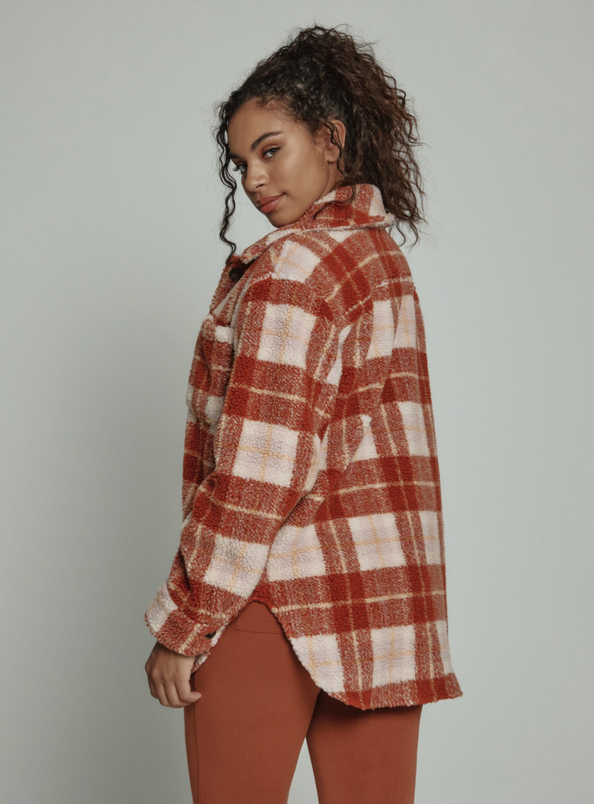 7Diamonds Jordyn Plaid Shacket