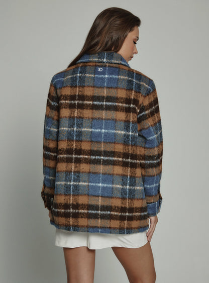 7Diamonds Murphy Plaid Shacket