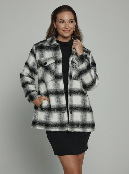 7Diamonds Lexi Plaid Shacket