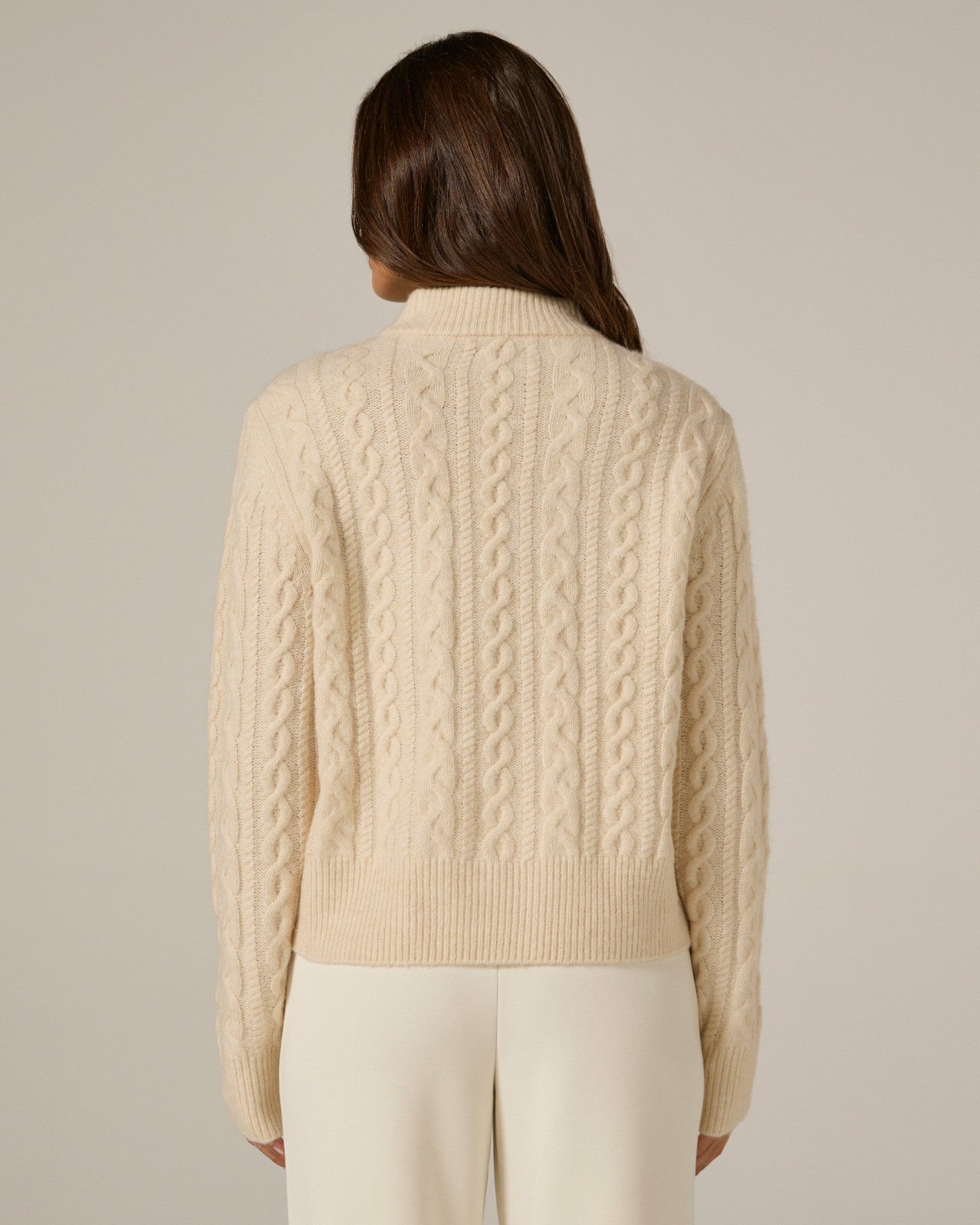 7Diamonds Riley Cable Knit Sweater