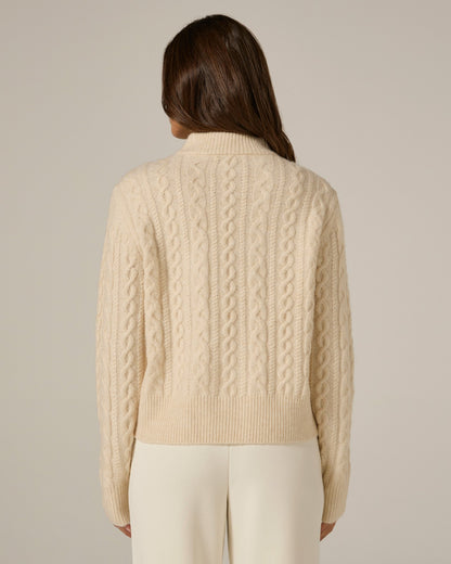 7Diamonds Riley Cable Knit Sweater
