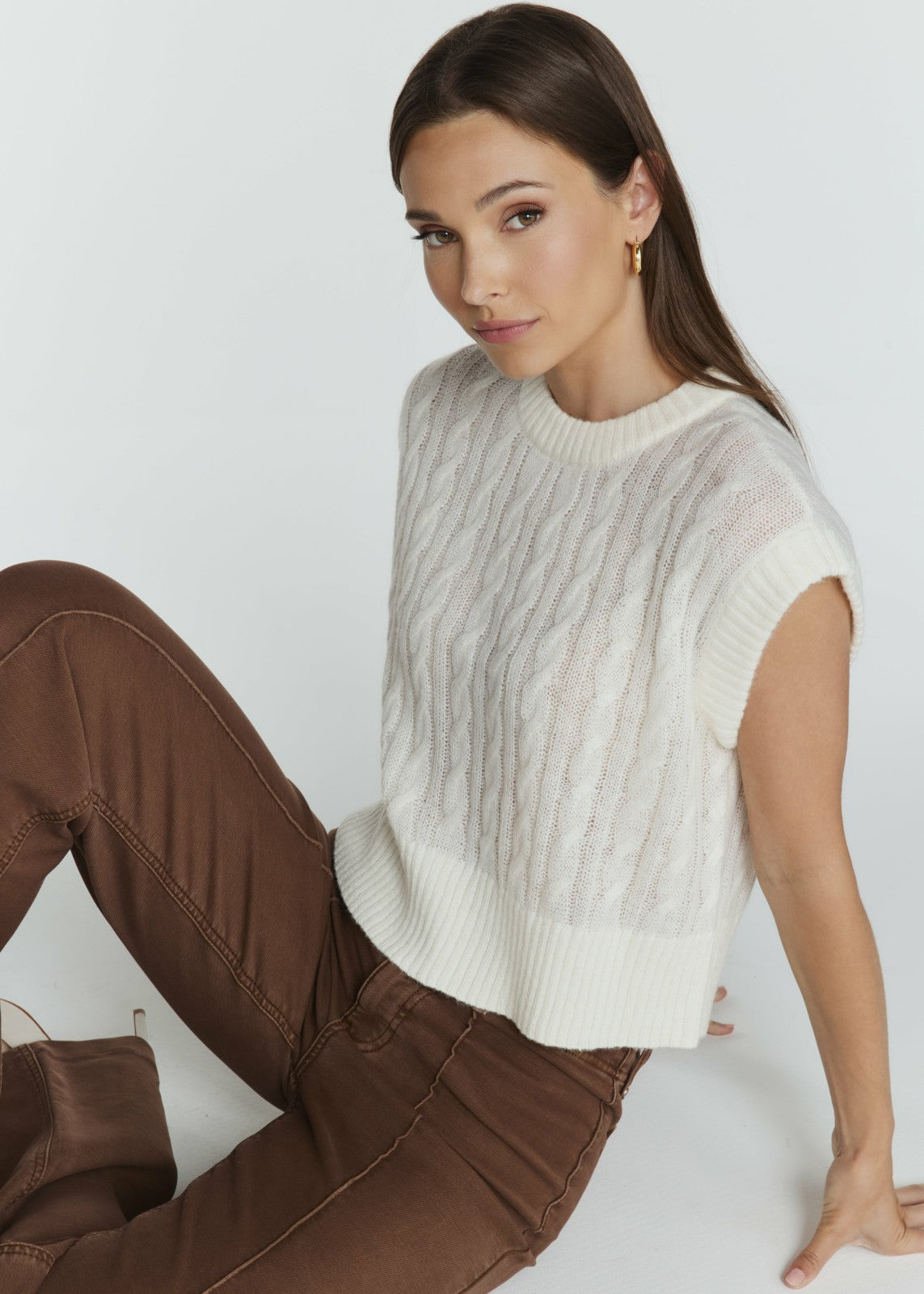 7Diamonds Lucy Knit Vest