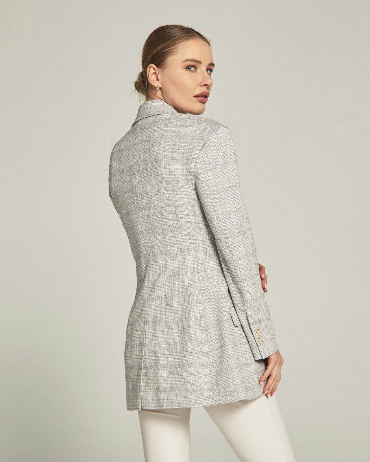 7Diamonds Adley Plaid Blazer