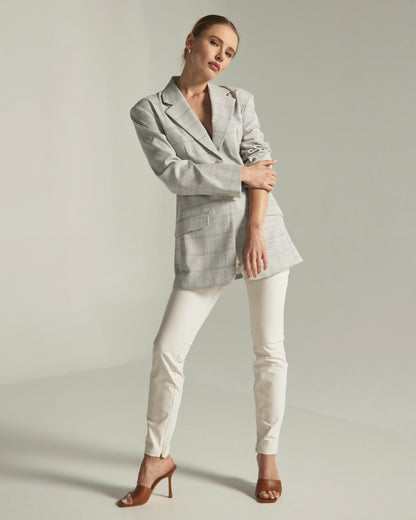 7Diamonds Adley Plaid Blazer