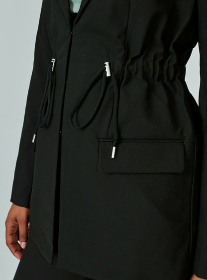 7Diamonds 7Diamonds Infinity Cinched Waist Blazer