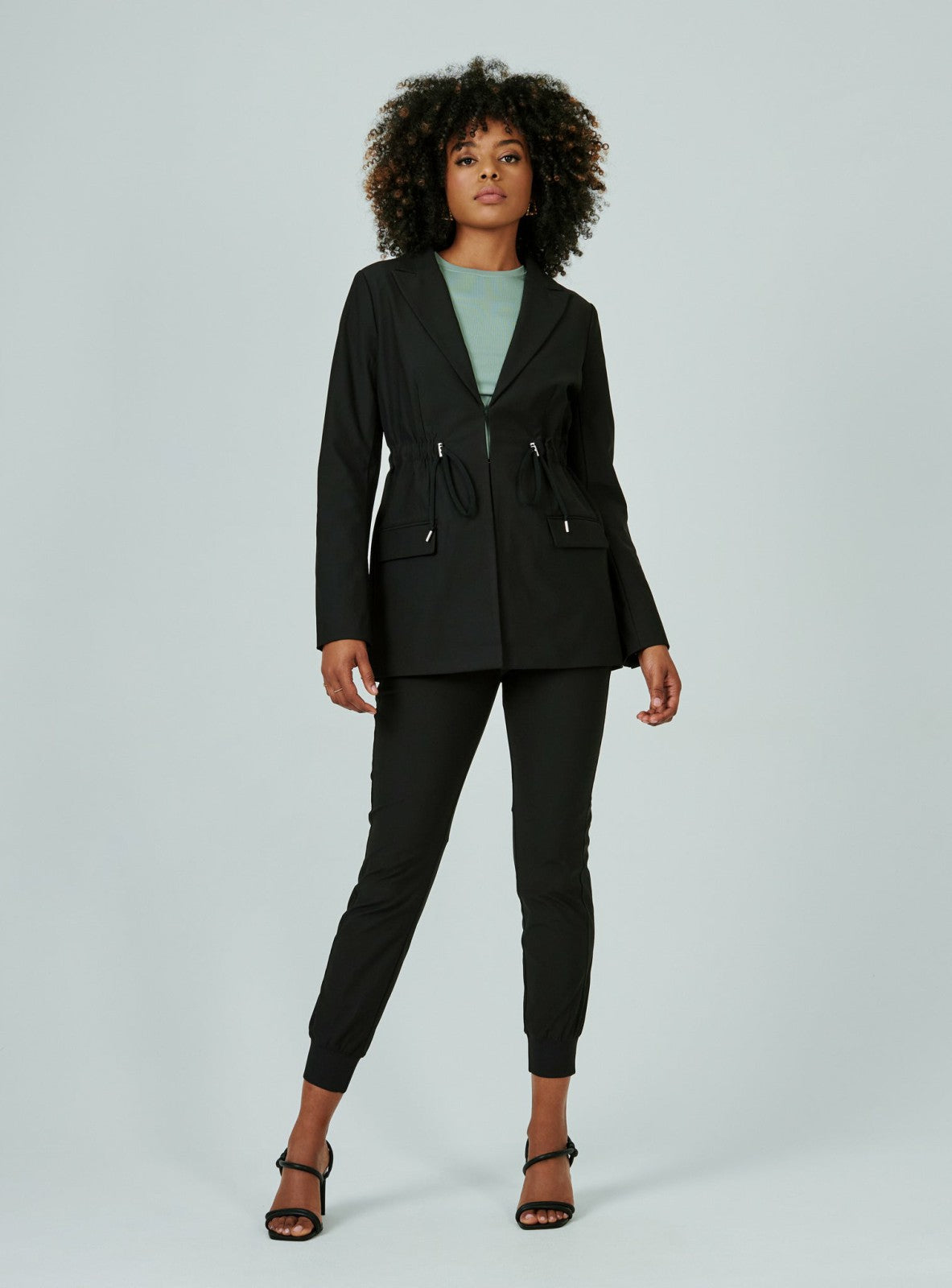 7Diamonds 7Diamonds Infinity Cinched Waist Blazer