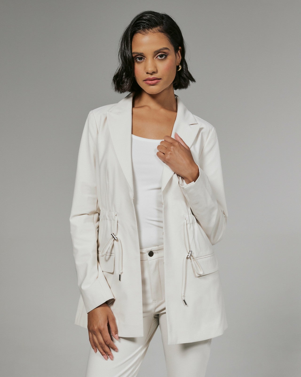 7Diamonds 7Diamonds Infinity Cinched Waist Blazer