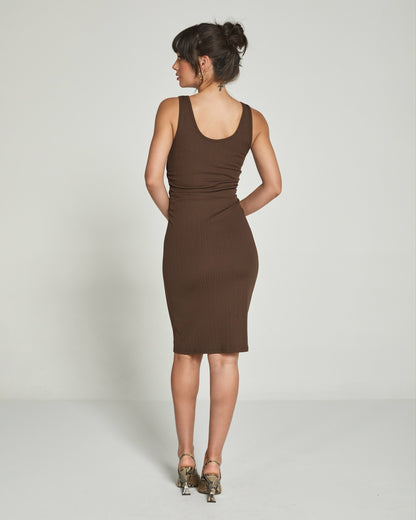 7Diamonds Nadja Ruched Midi Dress