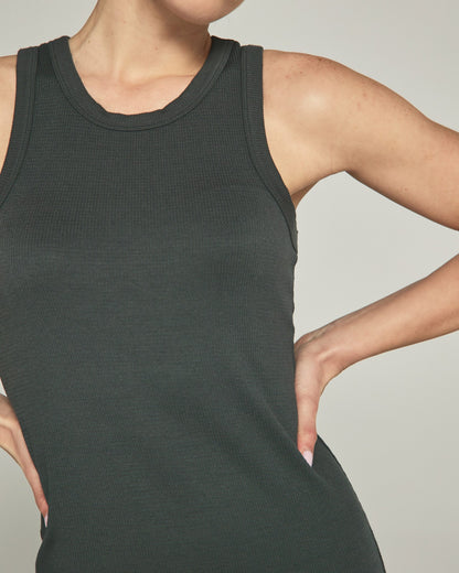 7Diamonds Core Ribbed Tank Dress