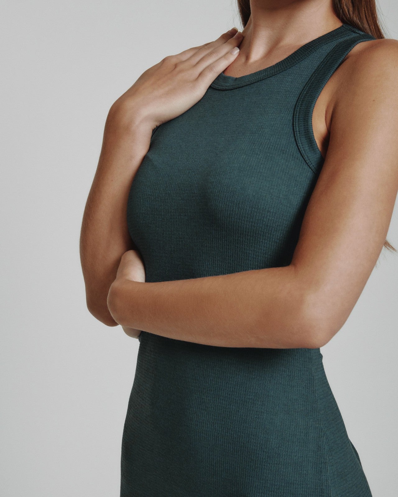 7Diamonds Core Ribbed Tank Dress