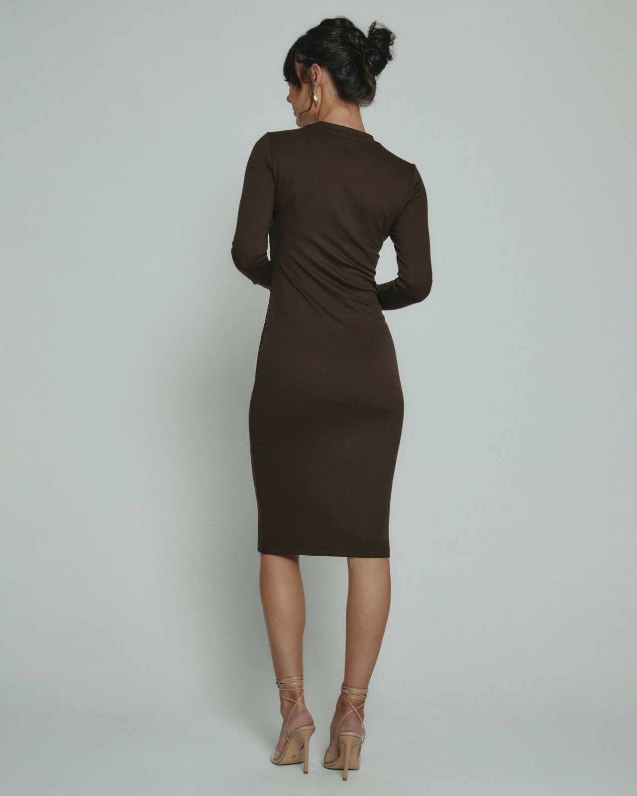 7Diamonds Core Ribbed Long Sleeve Dress