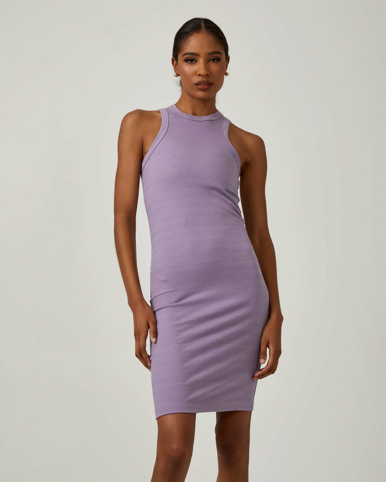 7Diamonds Core Ribbed Tank Dress